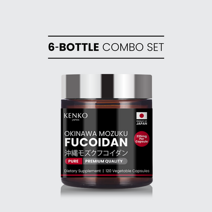 Viên Uống Fucoidan Nguyên Chất Okinawa, Nhật Bản (Set 6 Tháng)